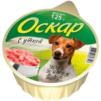 Собаки Оскар Утка 125г 16шт ж/б /1208/ЧЗ