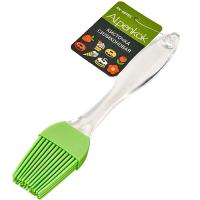 Кисточка кулинарная 17,5*3см силикон зеленый AK-6075S /200шт/ Alpenkok 