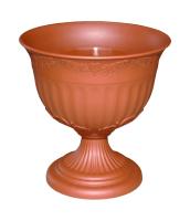 Вазон на ножке 12л Венеция №4 терракот 07184