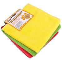 Салфетка для уборки 30*30см (3шт) микрофибра 310239