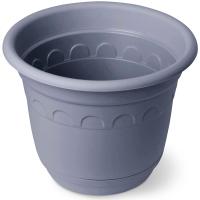 Кашпо Колывань 6,7л серый С95