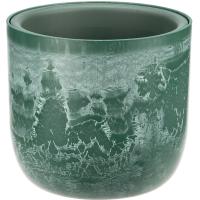 Кашпо МИКРИТ 1л зеленый слайн М3264 /12шт/М-пласт