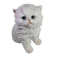 Котенок белый L16W11H16см 713736/F742