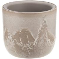 Кашпо МИКРИТ 1л бежевый слайн М3264 /12шт/М-пласт