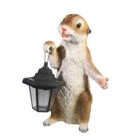 Суслик с фонариком L15,5W15,5H36см 713257/F677