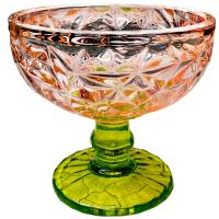 Креманка розово-салатовый 300мл /5181/1-Н5 /9шт/ДК