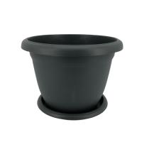 Кашпо Вилла 45л антрацит с подд 