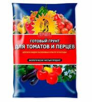 Грунт Сам Себе Агроном для томатов и перцев 20л