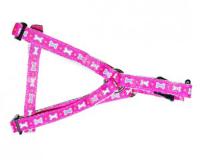 Шлейка капрон 1,0*30*40см двойная с тесьмой косточки цвет микс/ТШ07/Евро