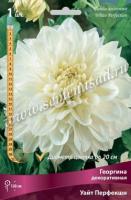 Георгина декоративная Уайт Перфекшн (I) 1 шт 742034