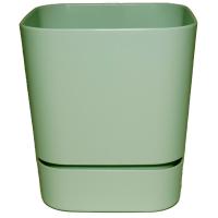 Кашпо квадрат. Гранд 1,5л папоротник с под. 5PL0778 /8шт/ТП