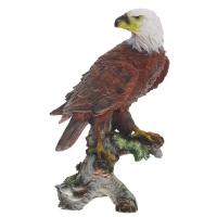 Орел на коряге H-32см 123405/F344