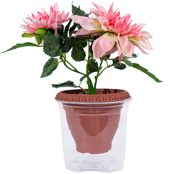 Рассадник 0,8л Д12М бесцветный 12*10,5см /1050 шт/РС