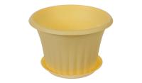 Кашпо КЭРОЛ 0,45л банановый М3153