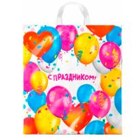 ПТЛ58869 Пакет 38*42 Пати 1ШТ ПЭ с петлей /25шт/500шт/