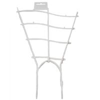 Решетка д/вьюнов Волна 28 белый 001100 /10шт/70шт/Ф