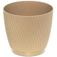 Кашпо Соната 3,3л кофе с под. А032 /20шт/Арз