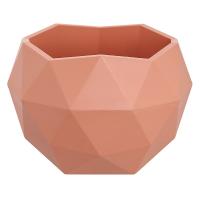 Кашпо Топаз 0,45л карамельный КШ-9155