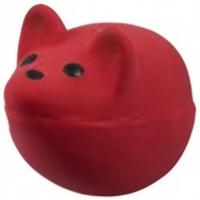 Игрушка с Мышка мини с пищалкой красная из латекса 6см/ЛС311ор/Евро