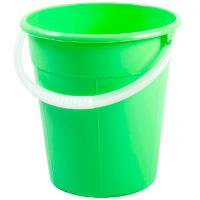 Ведро 8л евро пищевое зеленый /10шт/Рад