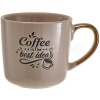 Кружка 400мл Coffee is the best idea бежевый Ф11-084L1 /48шт/ Rosario