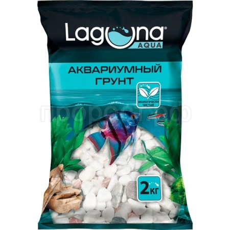 Грунт бело-розовый меланж 3-4мм 2кг/73954022