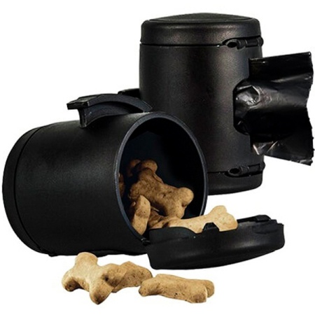 Мультибокс Флекси черный для рулетки, лакомств и пакетов/23709/Евро